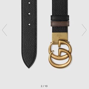 Authentic Reversible Gucci Belt